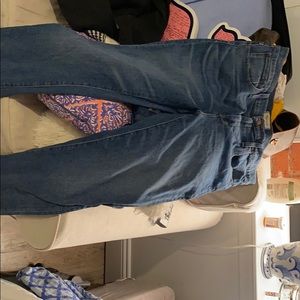 High rise slim boyfriend jean